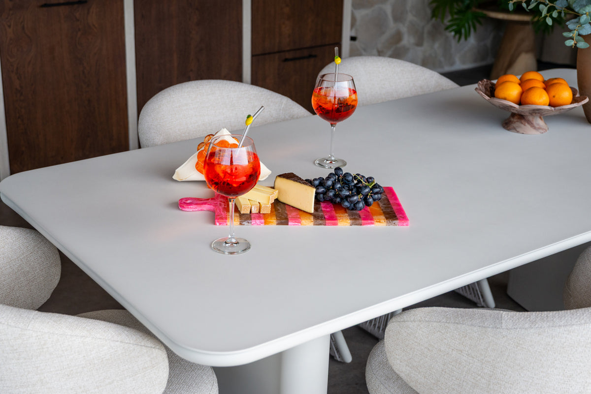
Vassoio di design «Cindy», diverse misure - 50 × 20 × 1 cm / Rosa/Arancione
