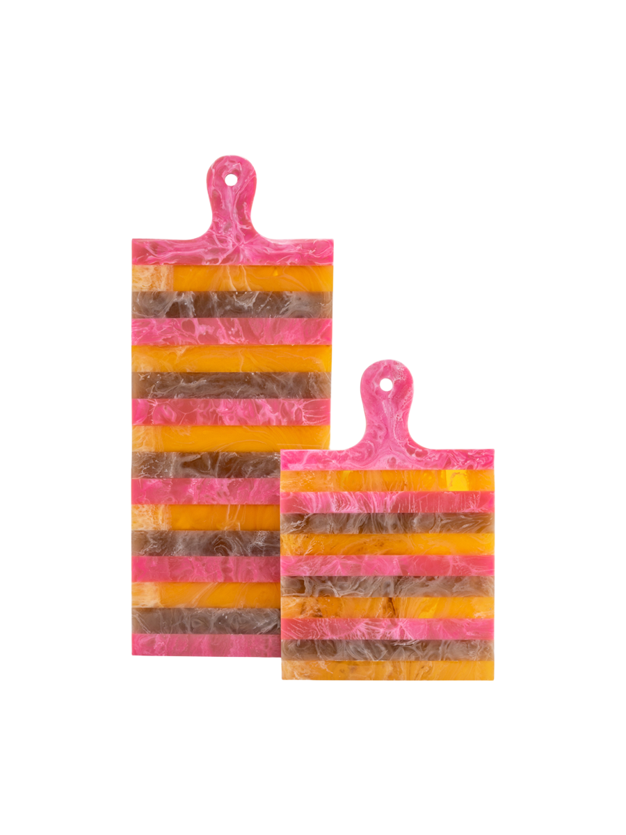 
Vassoio di design «Cindy», diverse misure - 50 × 20 × 1 cm / Rosa/Arancione
