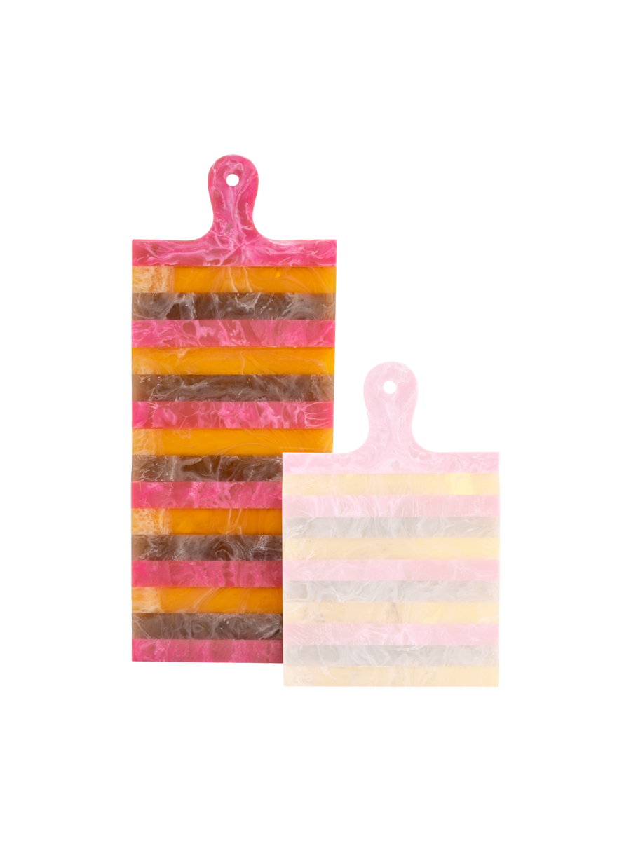 
Vassoio di design «Cindy», diverse misure - 50 × 20 × 1 cm / Rosa/Arancione