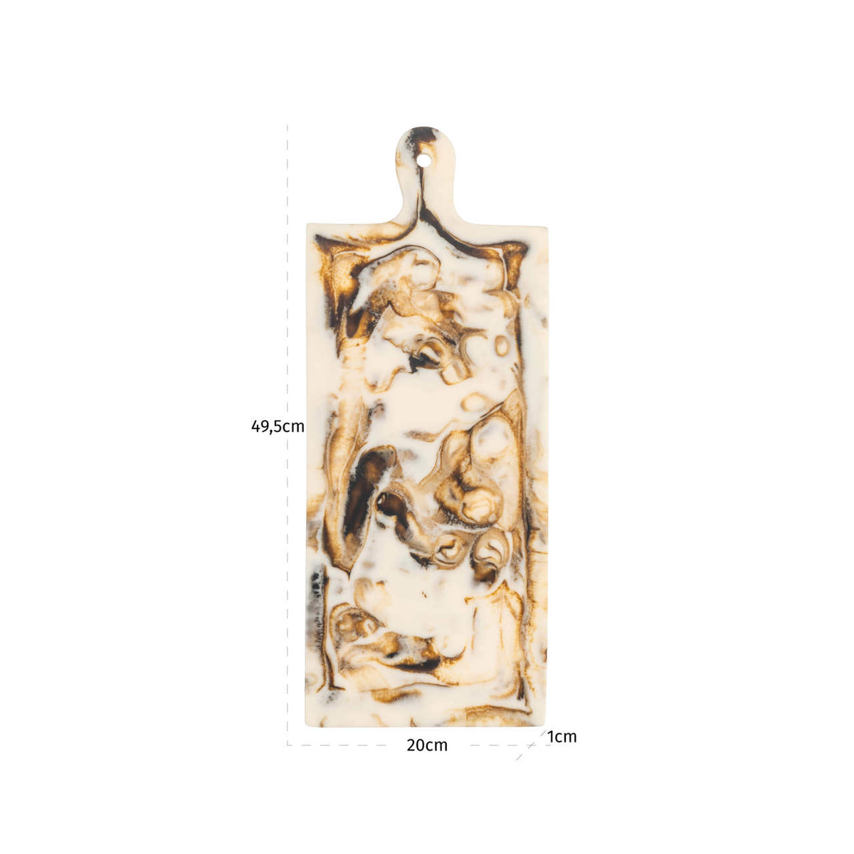 
Vassoio di design «Cindy», diverse misure - 50 × 20 × 1 cm / Naturale