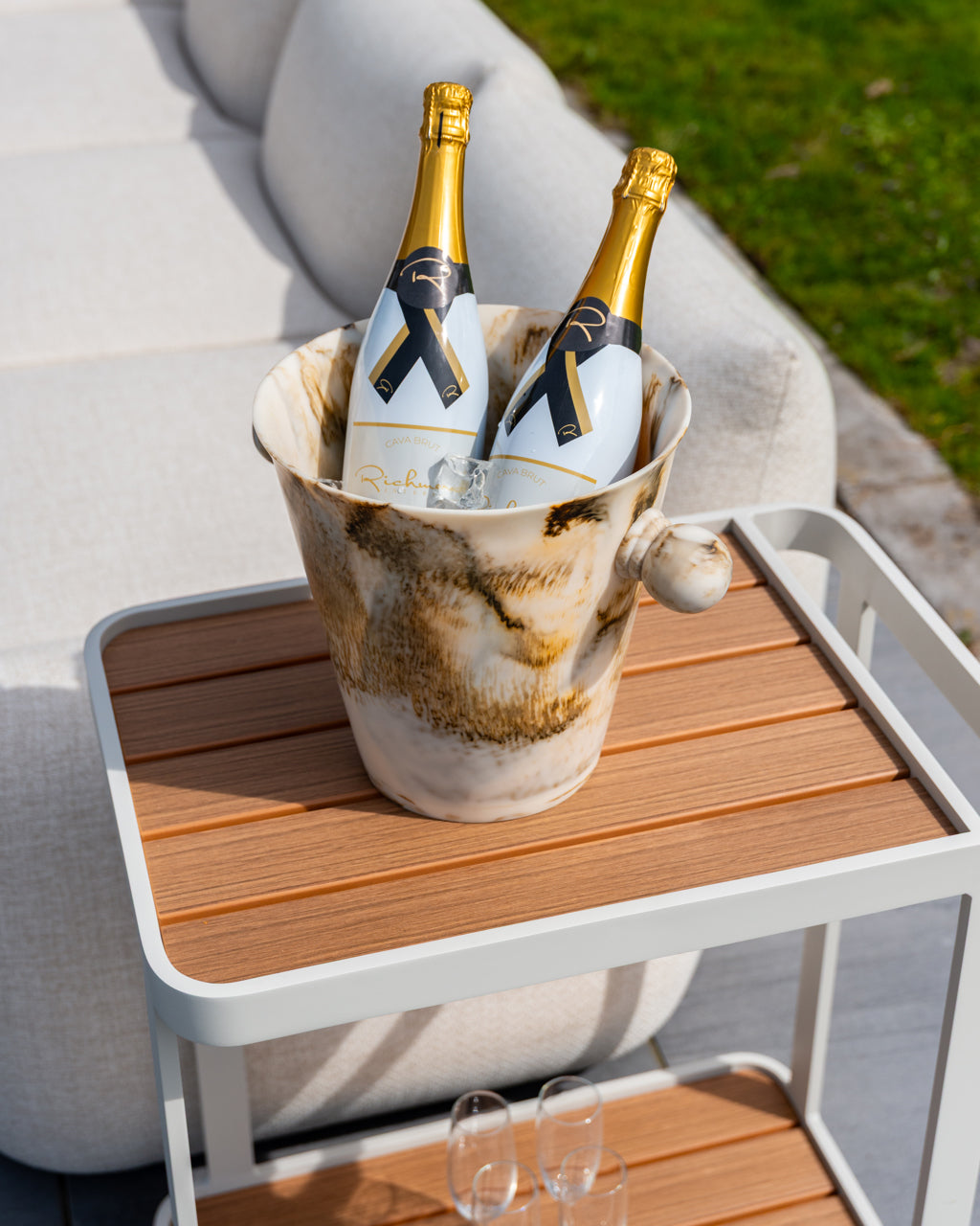 
Accessorio da bar di design «Veuve» - Naturale