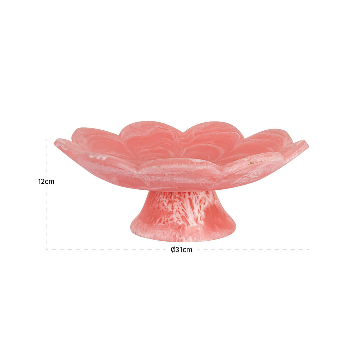 
Ciotola di design „Peony“ - Rosa