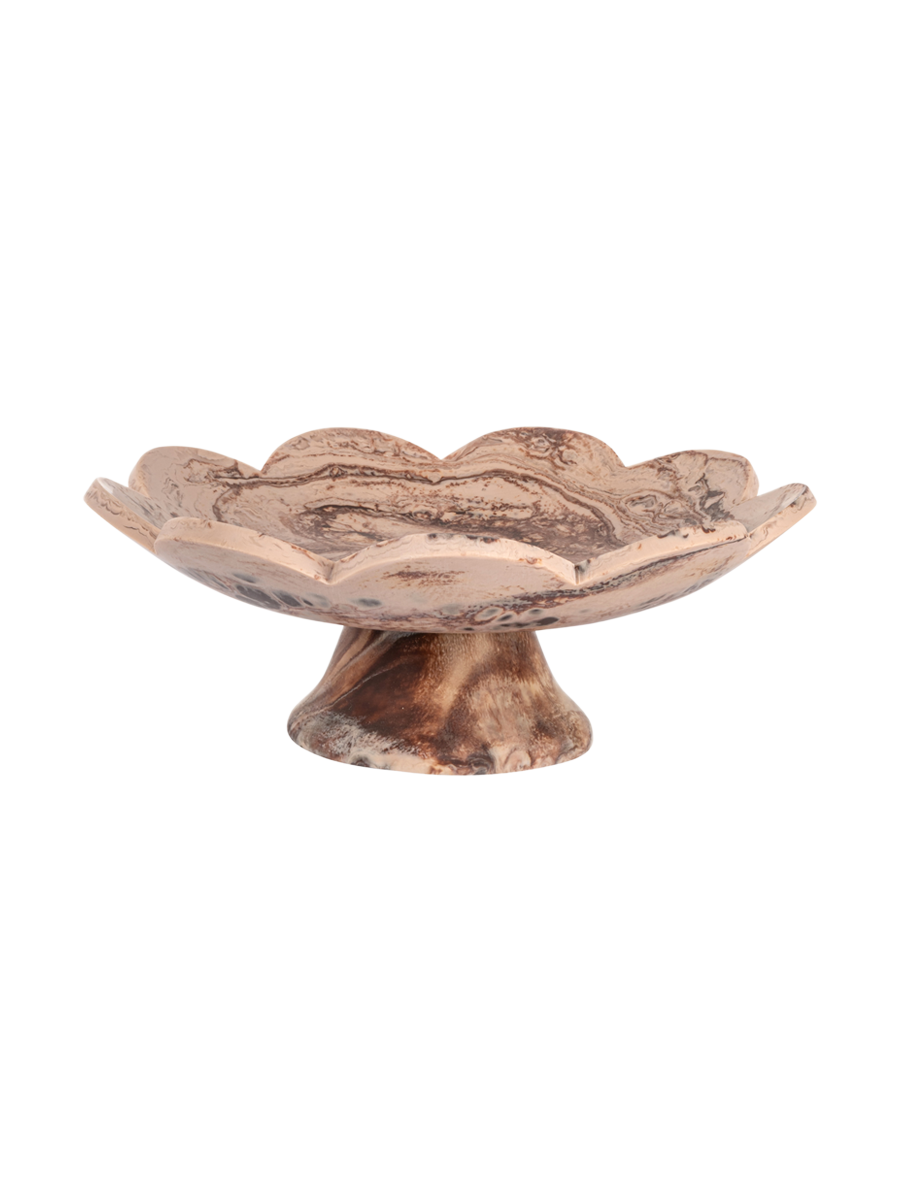 
Ciotola di design „Peony“ - Marrone cioccolato