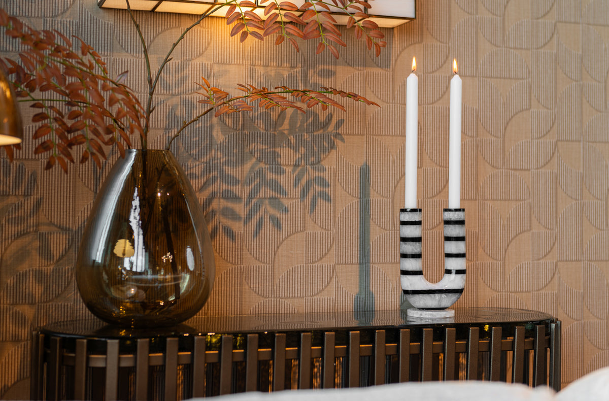 
Portacandele di design «River»