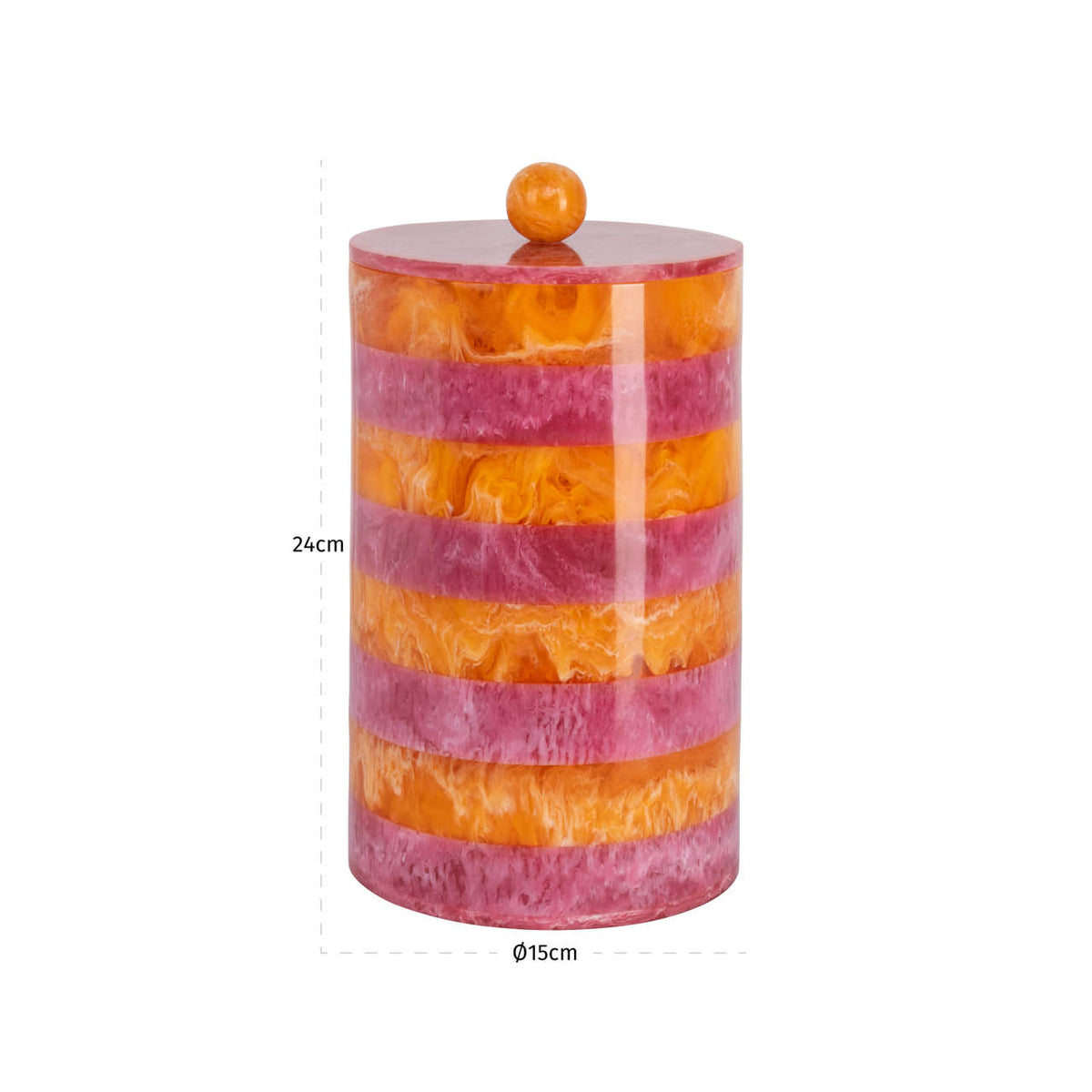 
Scatola portaoggetti di design «Lilybelle», diverse dimensioni - 15 × 15 × 24 cm