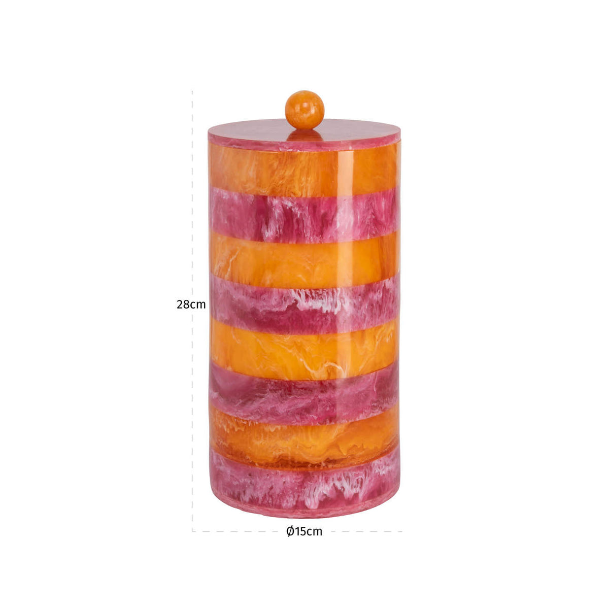 
Scatola portaoggetti di design «Lilybelle», diverse dimensioni - 15 × 15 × 28 cm