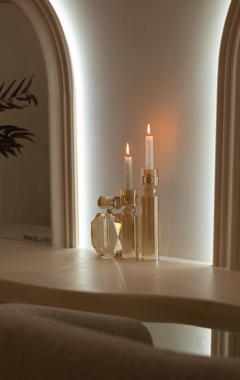 
Portacandele di design «Piper», varie dimensioni - 5.5 × 5.5 × 28 cm