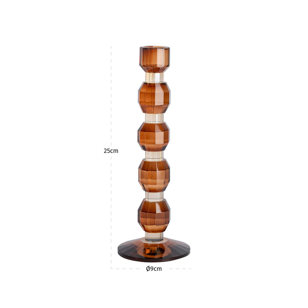 
Portacandele di design «Lowan», varie dimensioni - 9 × 9 × 25 cm