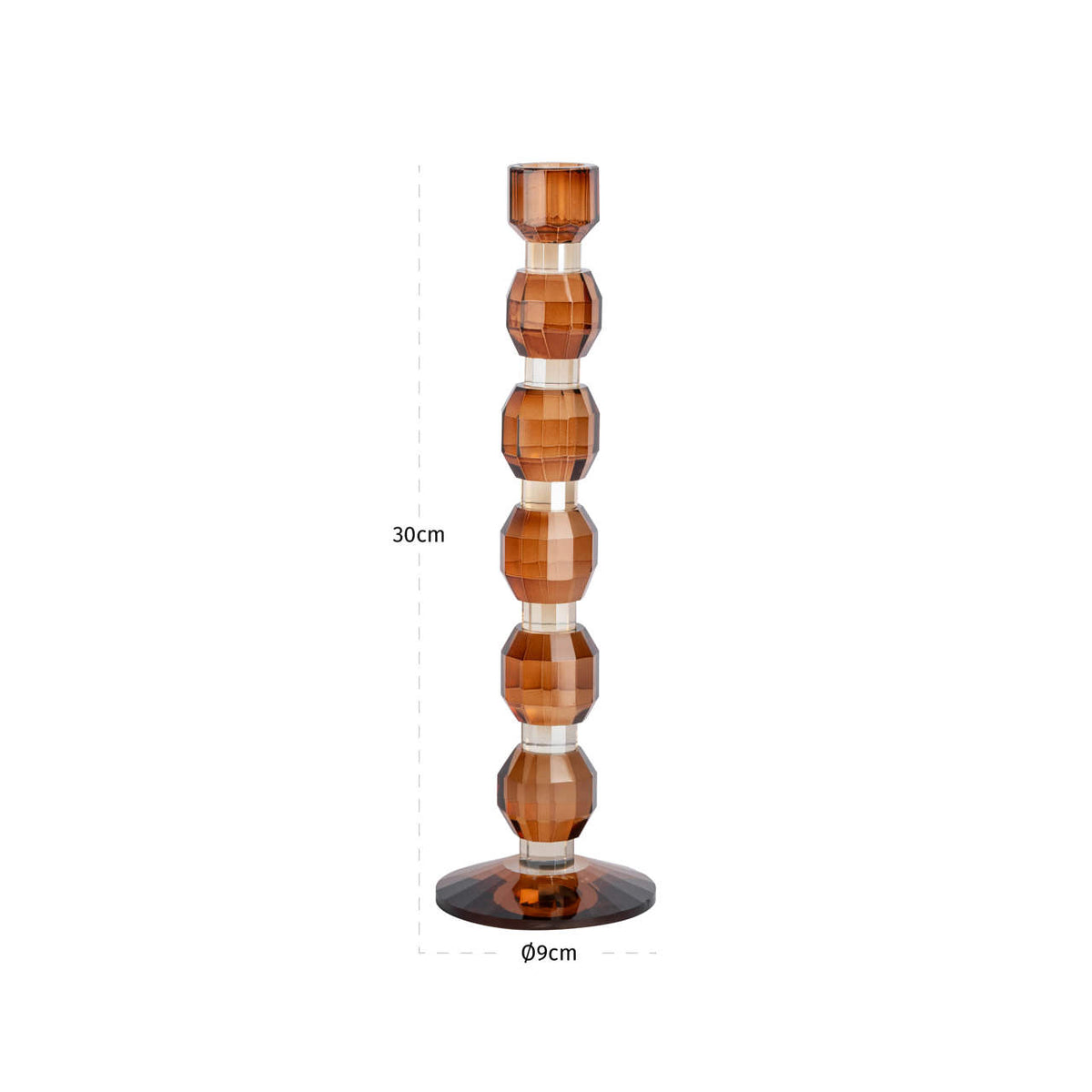 
Portacandele di design «Lowan», varie dimensioni - 9 × 9 × 30 cm