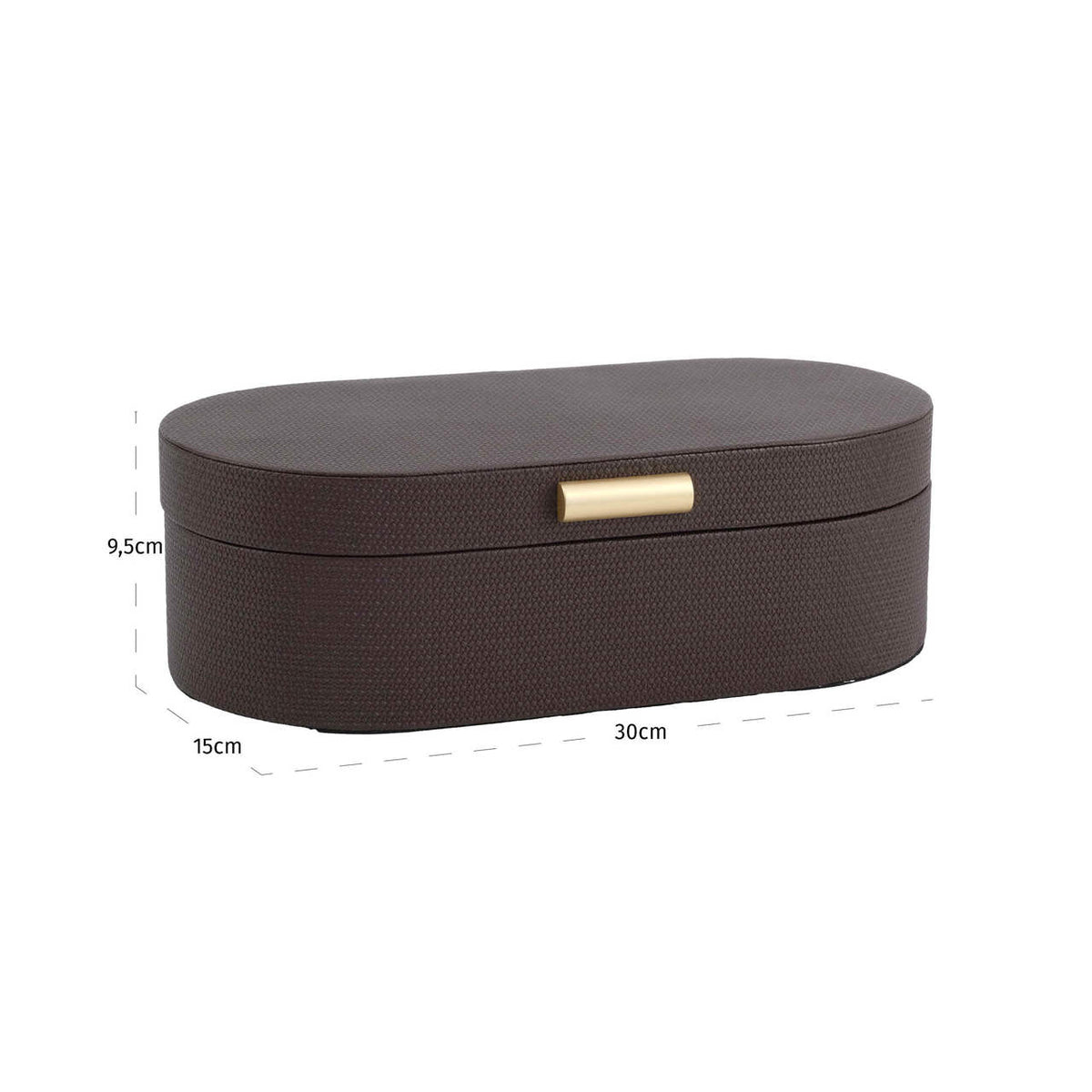 
Scatola portaoggetti di design «Nova», diverse dimensioni - 15 × 30 × 9.5 cm