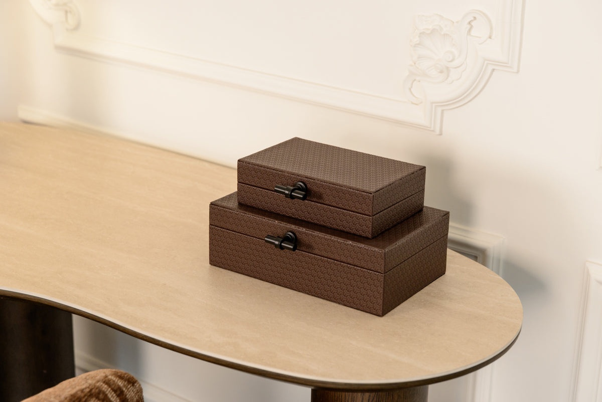 
Contenitore di design „Billie“, diverse dimensioni - 19 × 30 × 9.5 cm