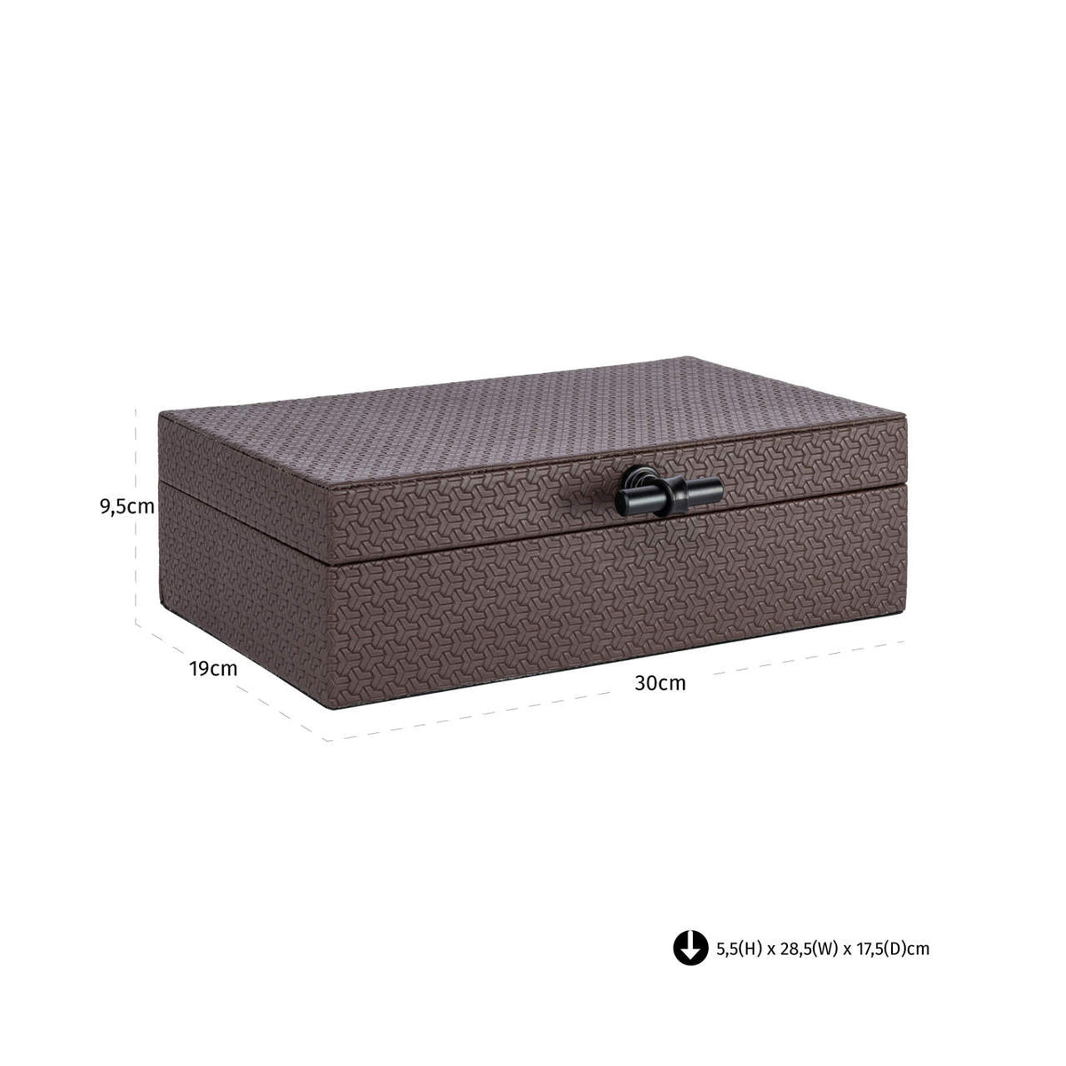 
Contenitore di design „Billie“, diverse dimensioni - 19 × 30 × 9.5 cm