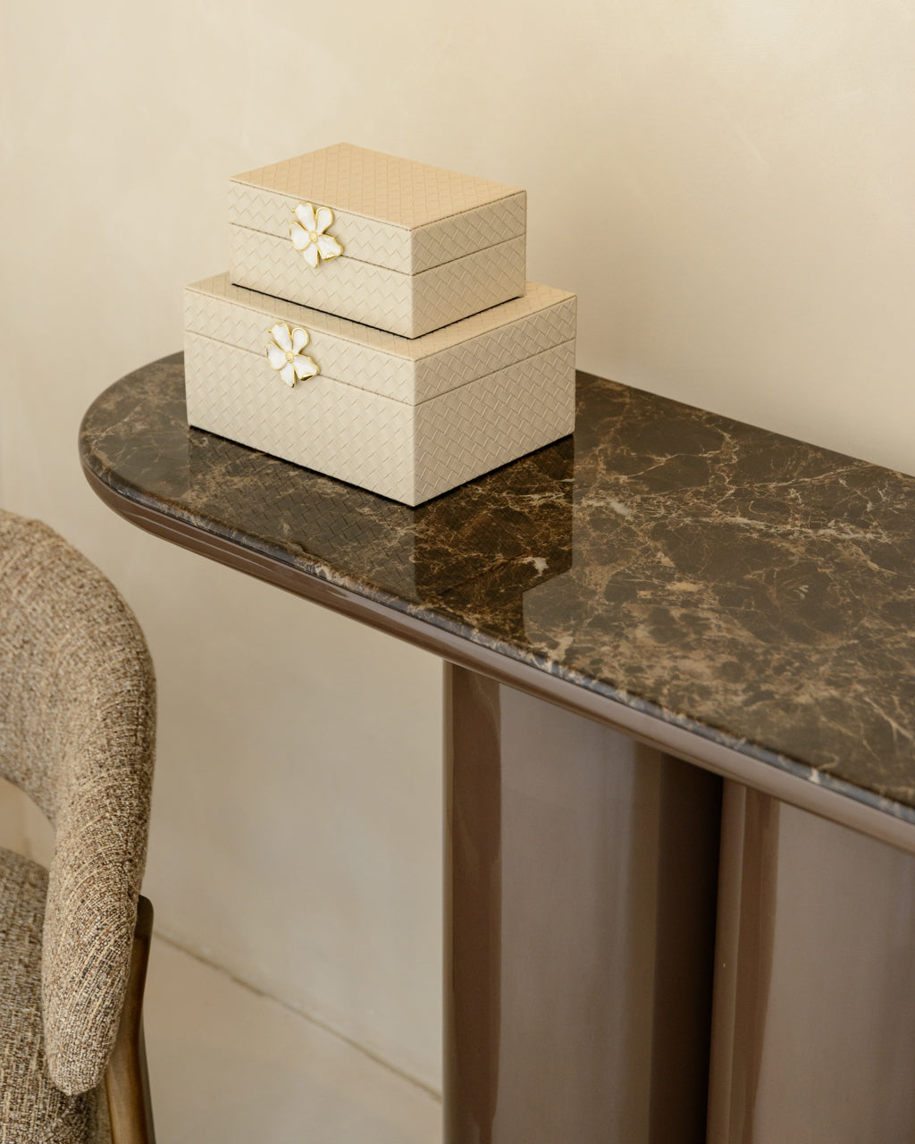 
Scatola portaoggetti di design «Lillie», diverse dimensioni - 12.5 × 18 × 8.5 cm
