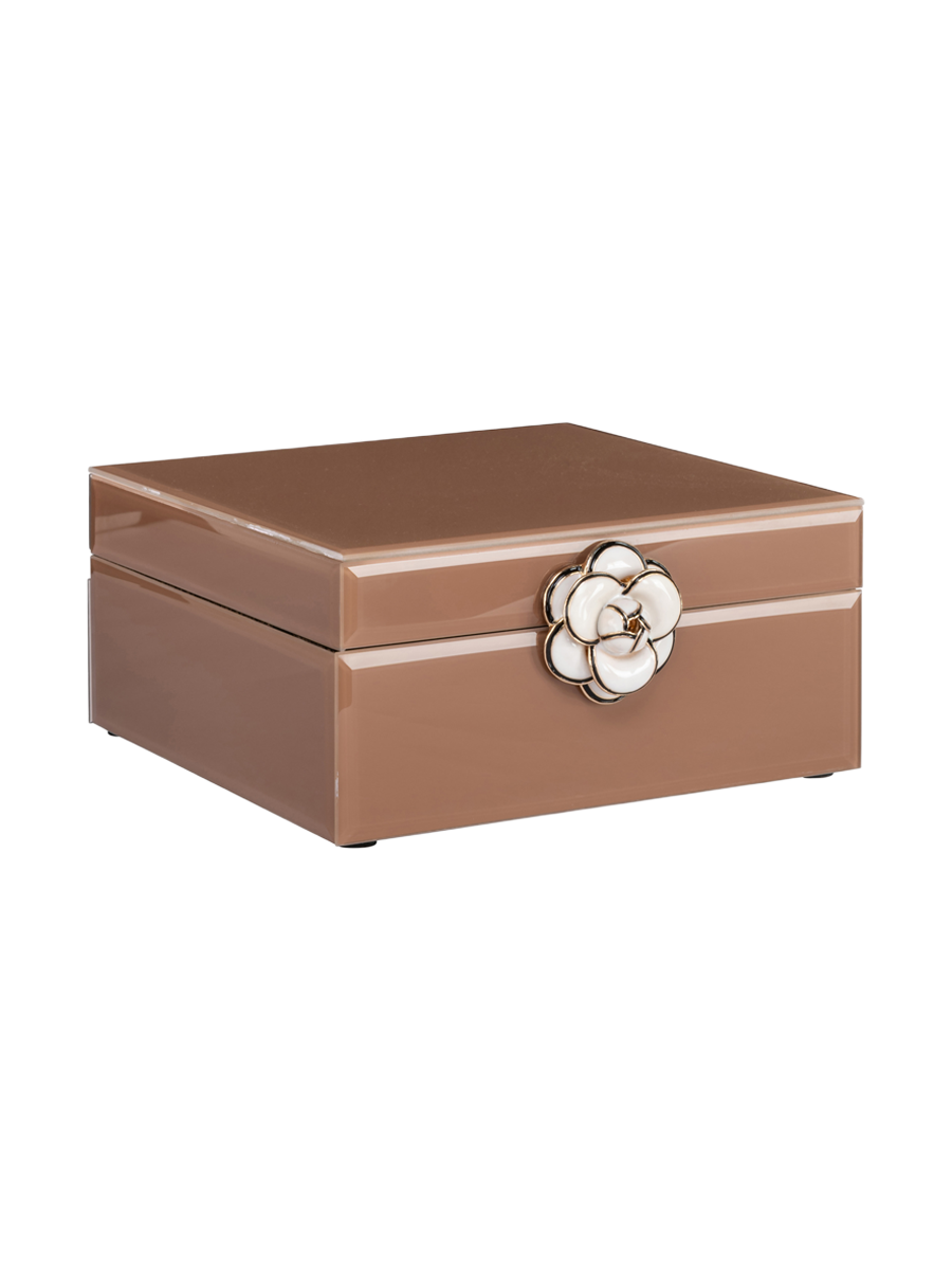 
Scatola portaoggetti di design «Floral», diverse dimensioni - 19.5 × 18 × 8.5 cm