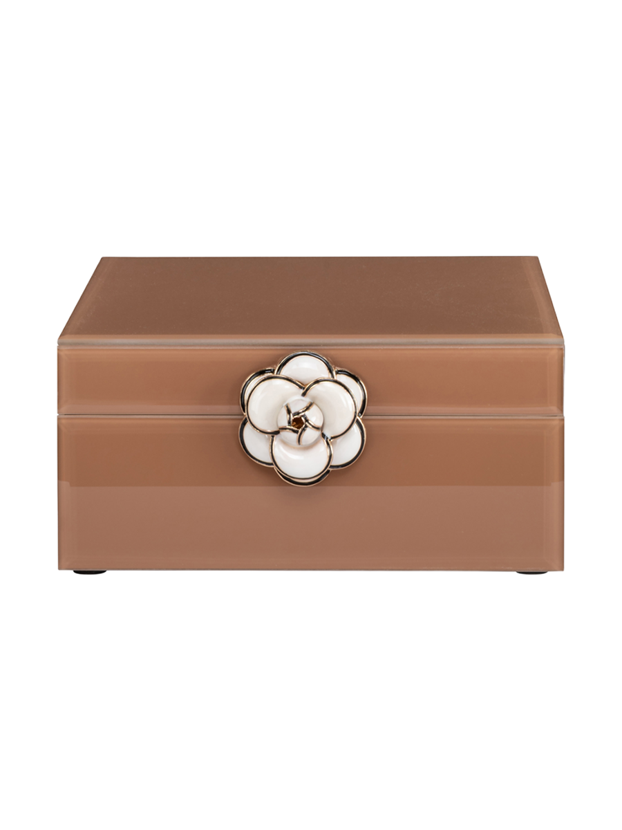 
Scatola portaoggetti di design «Floral», diverse dimensioni - 19.5 × 18 × 8.5 cm
