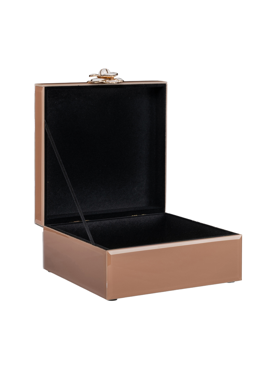 
Scatola portaoggetti di design «Floral», diverse dimensioni - 19.5 × 18 × 8.5 cm