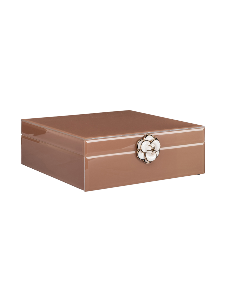 
Scatola portaoggetti di design «Floral», diverse dimensioni - 25.5 × 24 × 8.5 cm
