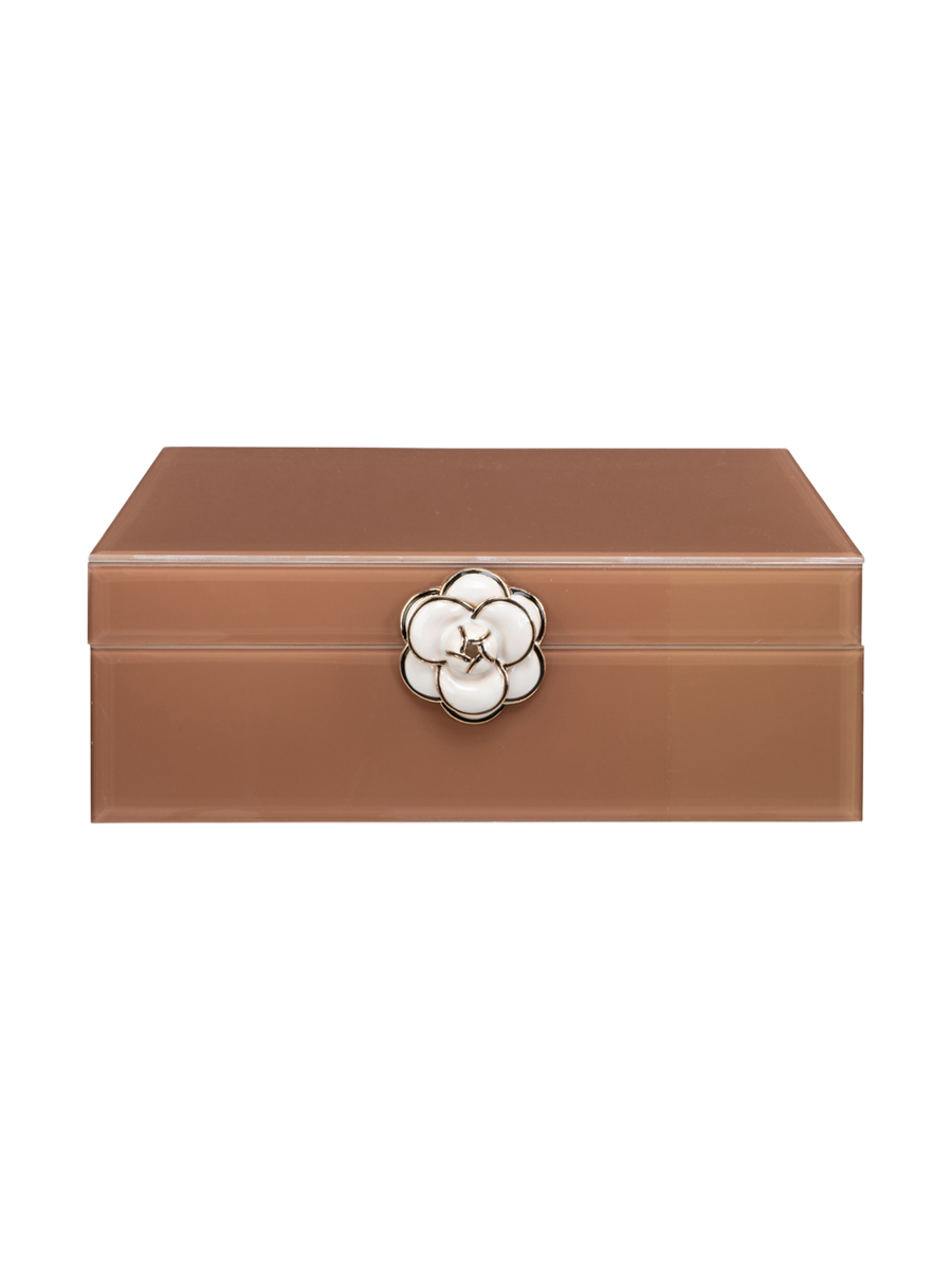 
Scatola portaoggetti di design «Floral», diverse dimensioni - 25.5 × 24 × 8.5 cm