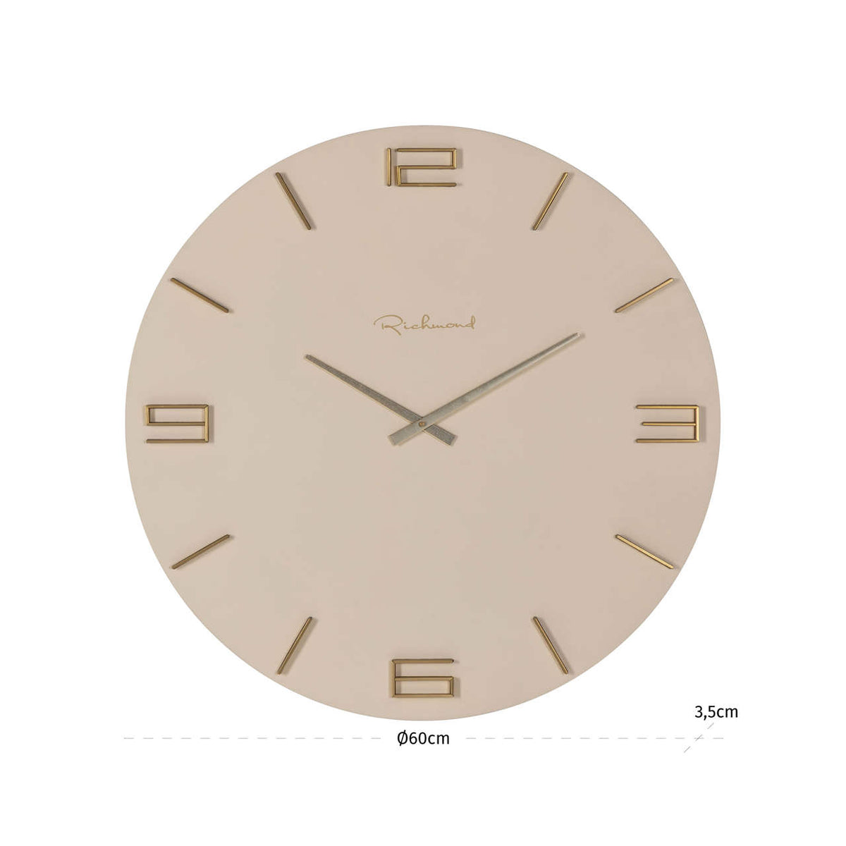 
Orologio di design «Byram» - Tapioca