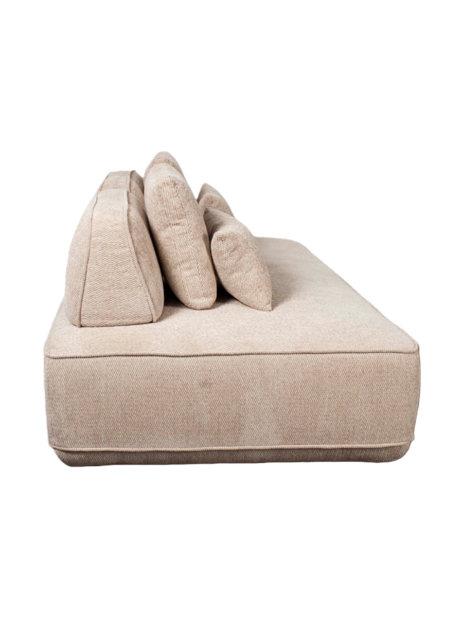 
Divano di design „Tudor“, diverse dimensioni - 113 × 205 × 87 cm / Natural Boldweave