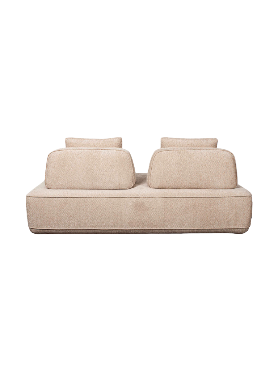 
Divano di design „Tudor“, diverse dimensioni - 113 × 205 × 87 cm / Natural Boldweave
