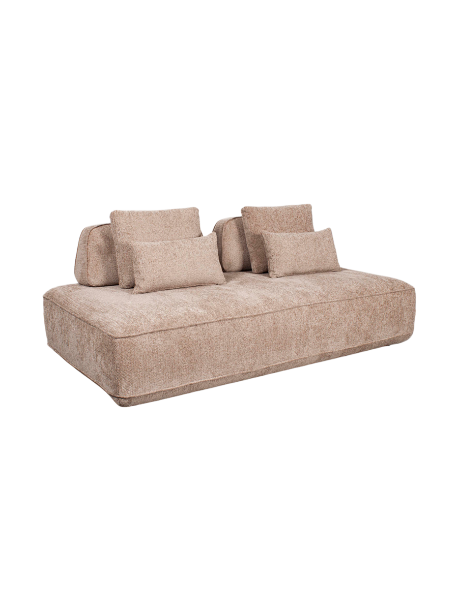 
Divano di design „Tudor“, diverse dimensioni - 113 × 205 × 87 cm / Natural Boldweave