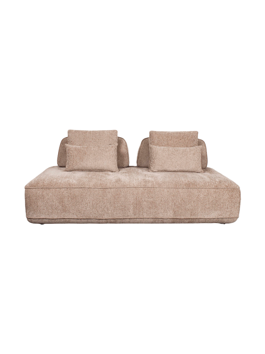 
Divano di design „Tudor“, diverse dimensioni - 113 × 205 × 87 cm / Mocca Boldweave