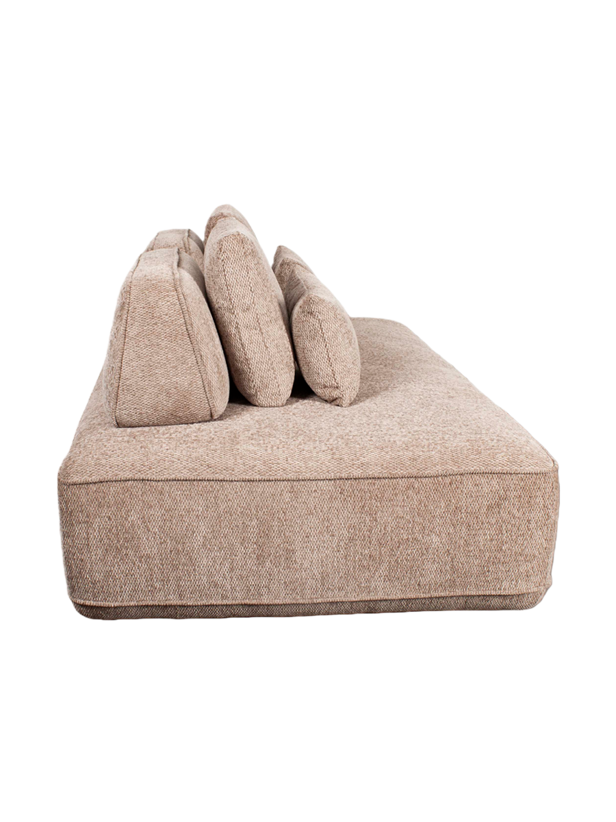 
Divano di design „Tudor“, diverse dimensioni - 113 × 205 × 87 cm / Mocca Boldweave
