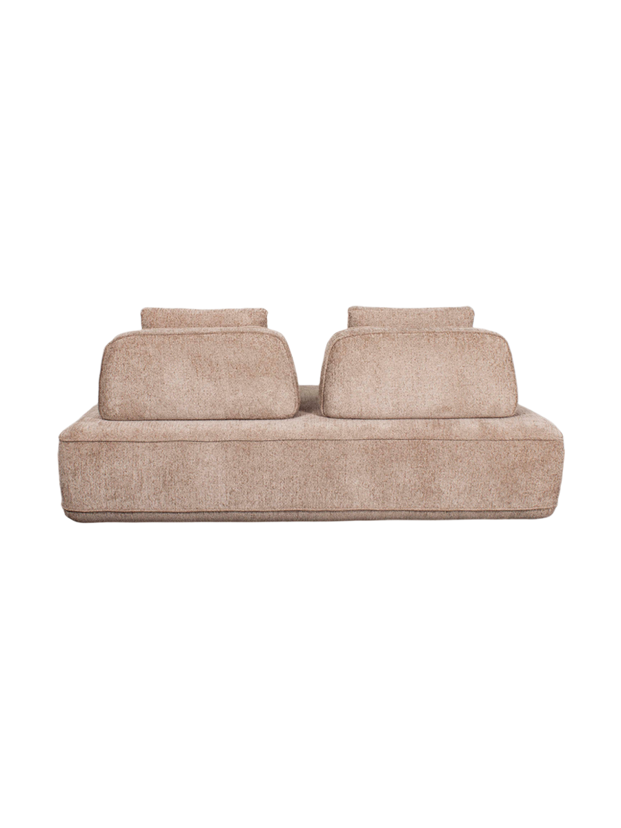 
Divano di design „Tudor“, diverse dimensioni - 113 × 205 × 87 cm / Mocca Boldweave