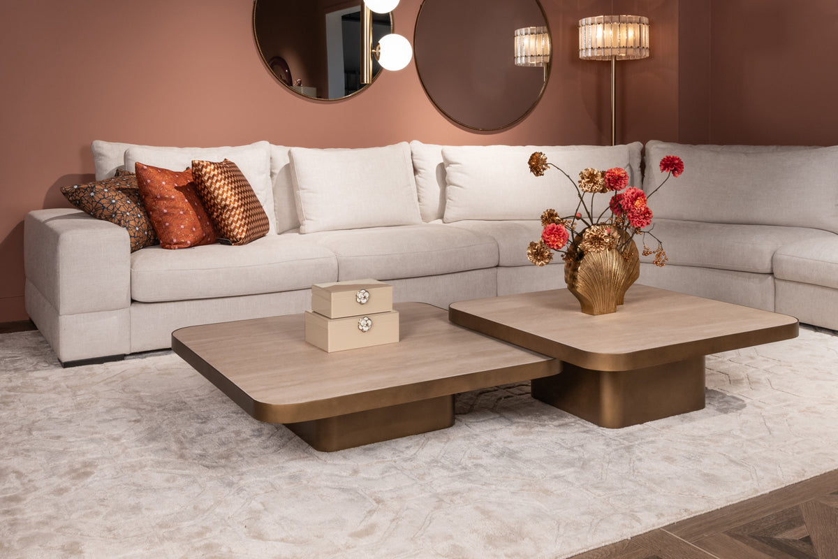 
Tavolino da salotto di design «Claridge», varie dimensioni - 70 × 70 × 37 cm