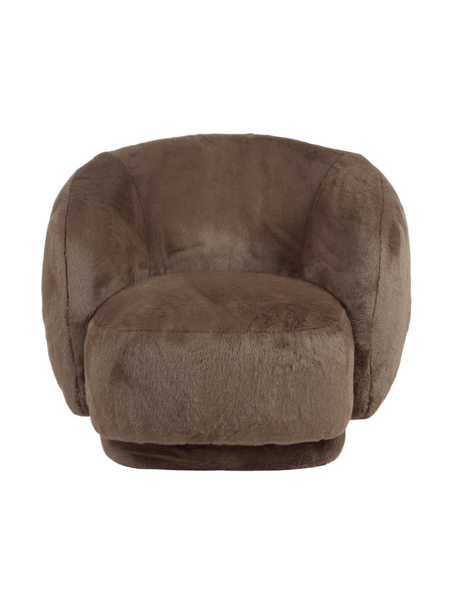
Poltrona di design «Negreslo» - Marrone e soffice