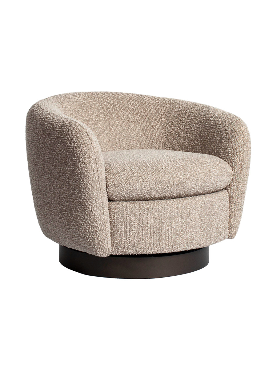 
Poltrona di design «Colmar» - Cioccolato Soffice