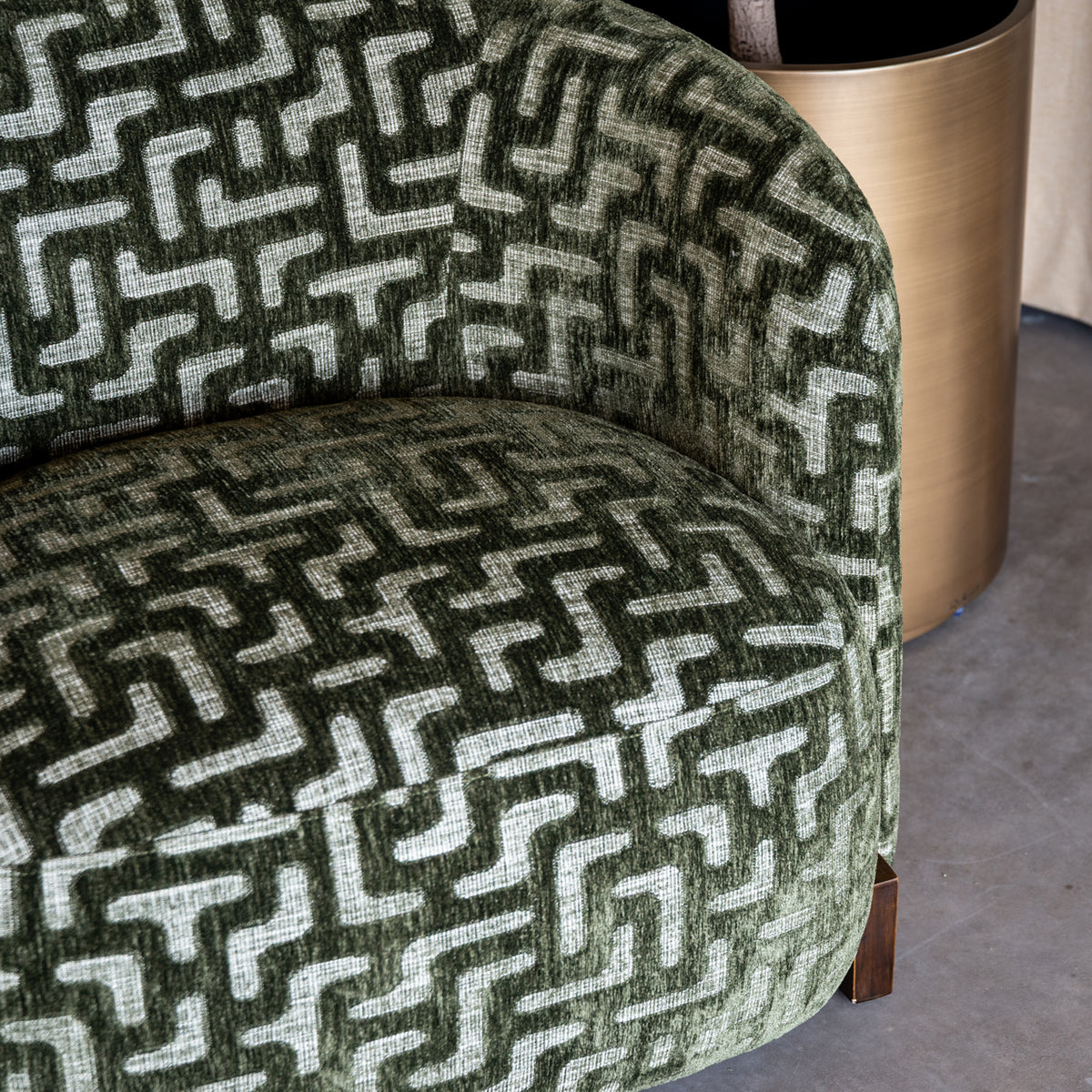 
Poltrona di design «Hannah», diverse dimensioni - 81.5 × 91 × 72 cm / Labirinto di muschio