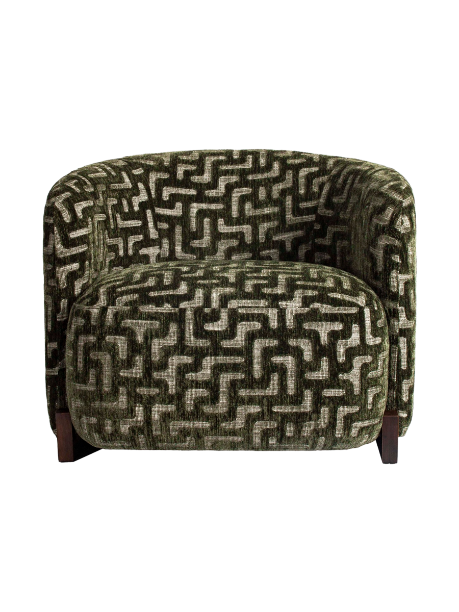 
Poltrona di design «Hannah», diverse dimensioni - 81.5 × 91 × 72 cm / Labirinto di muschio