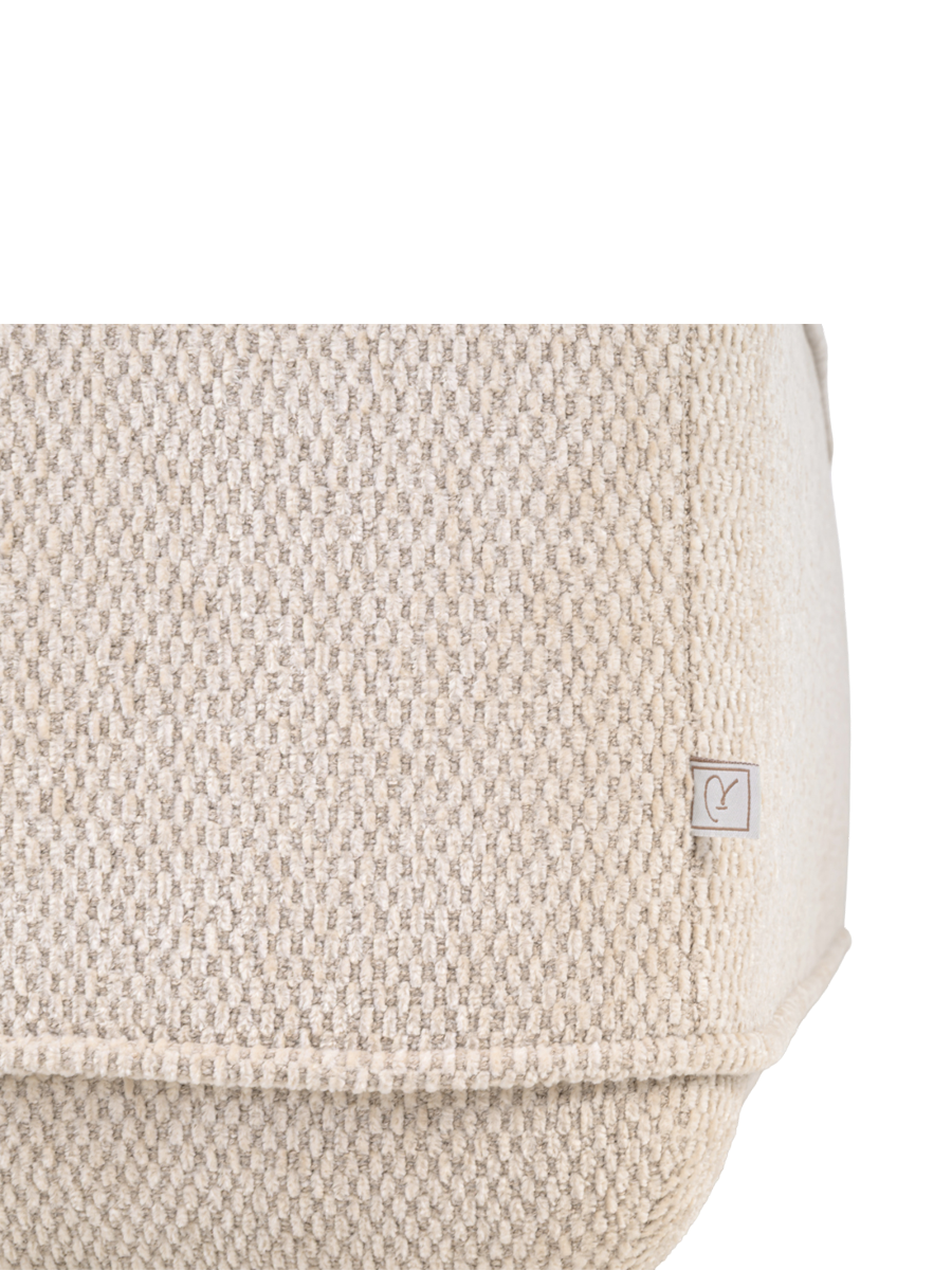 
Divano di design „Tudor“, diverse dimensioni - 113 × 113 × 80 cm / Natural Boldweave