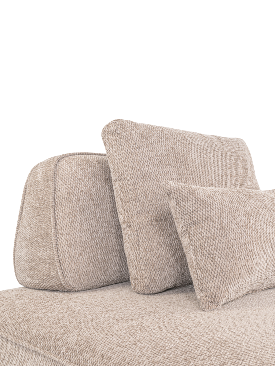 
Divano di design „Tudor“, diverse dimensioni - 113 × 113 × 80 cm / Mocca Boldweave