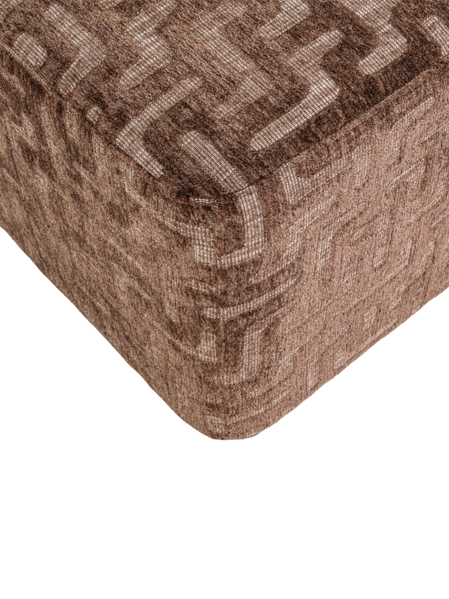 
Sgabello di design «Ciela» - Labirinto marrone