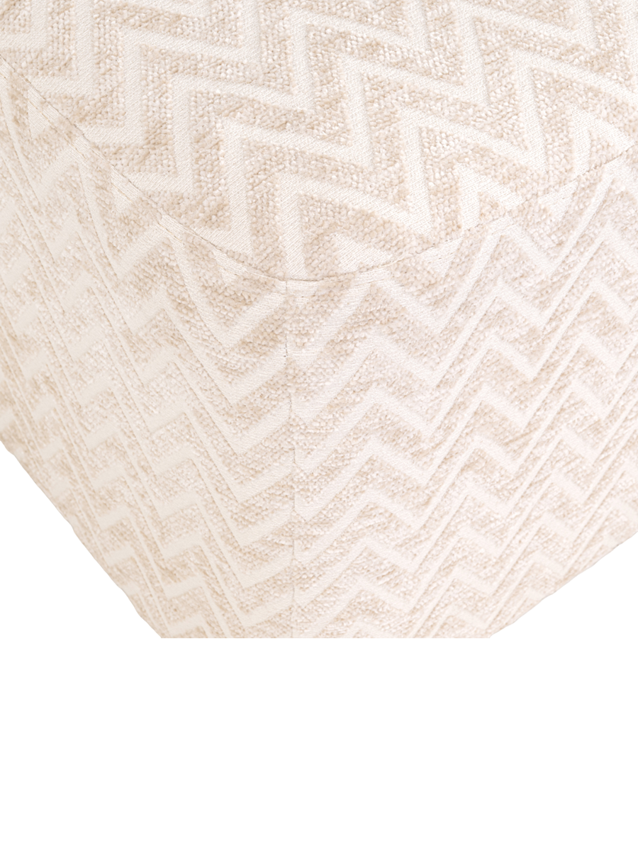 
Sgabello di design «Ciela» - Chevron beige