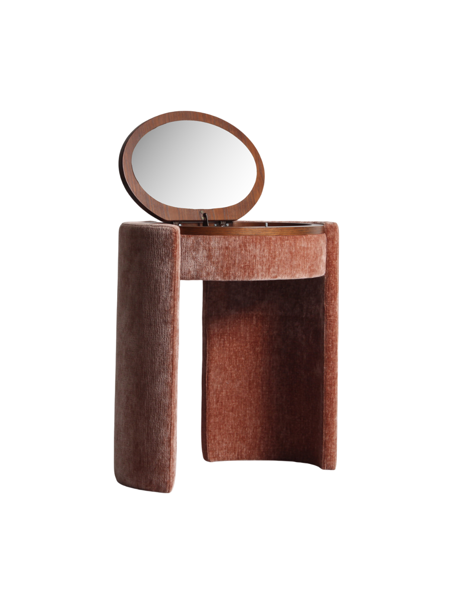 
Scrivania di design «Roxenne», varie dimensioni - 53 × 73.5 × 77 cm / Blossom Chenille