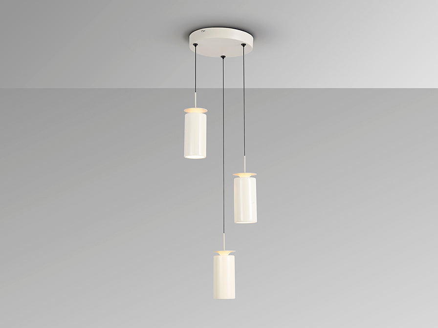 
LED designer pendant light “Alfaro”, 3-light