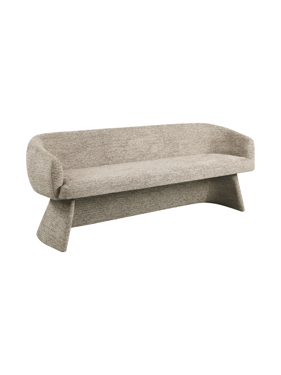
Panca di design «Quiriro» - Mocca Linear