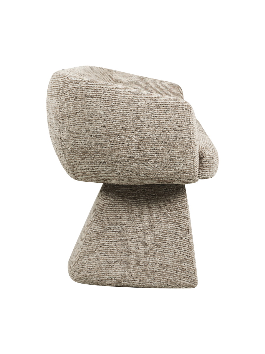 
Panca di design «Quiriro» - Mocca Linear