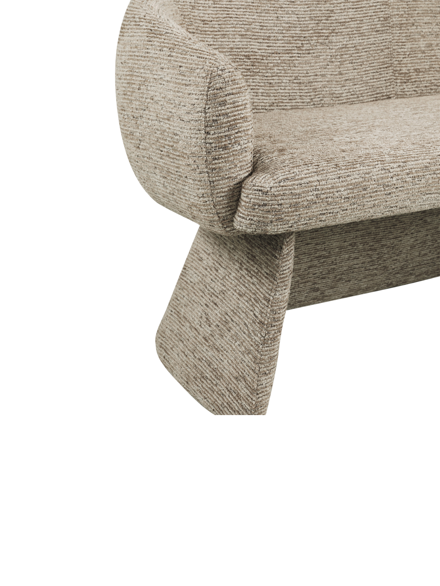 
Panca di design «Quiriro» - Mocca Linear
