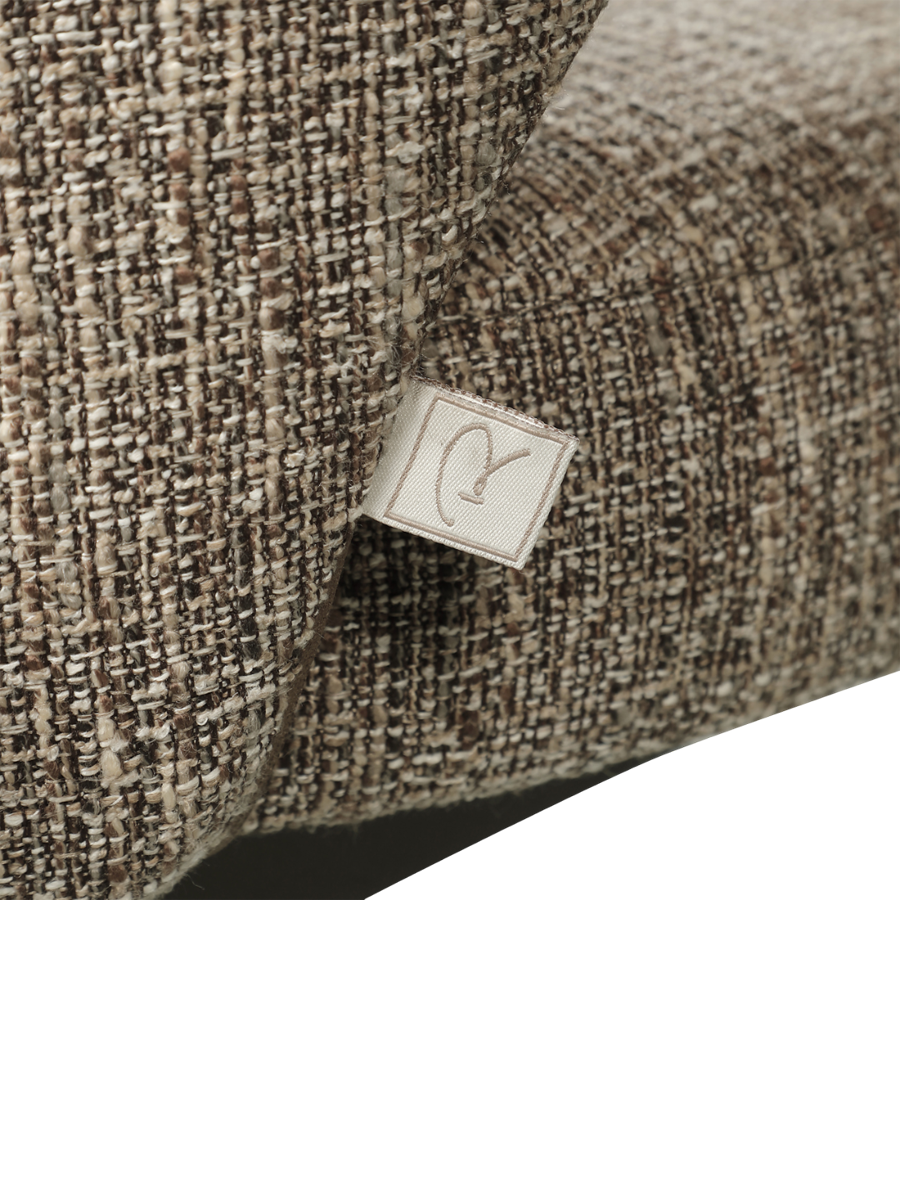 
Panca di design «Kenzi» - Tweed marrone