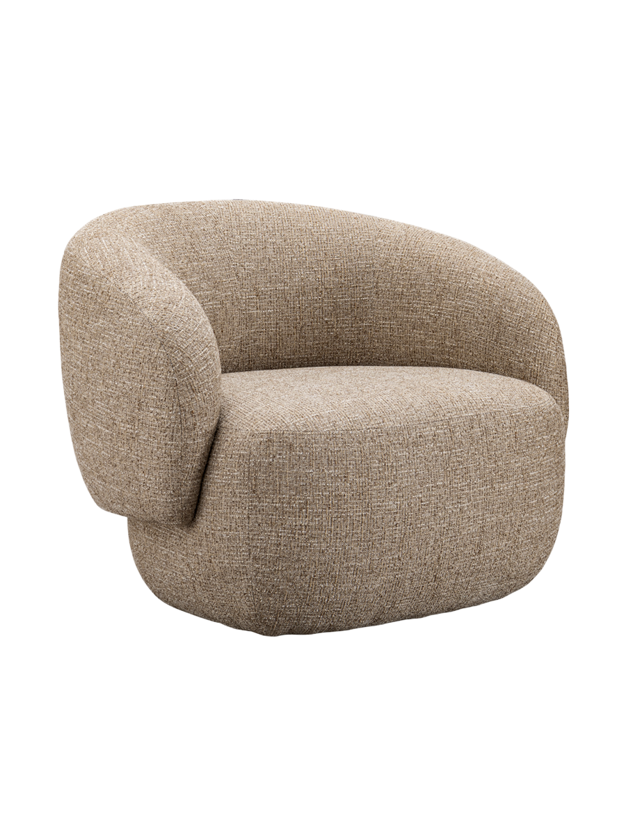 
Poltrona di design «Milano» - Tweed sabbia