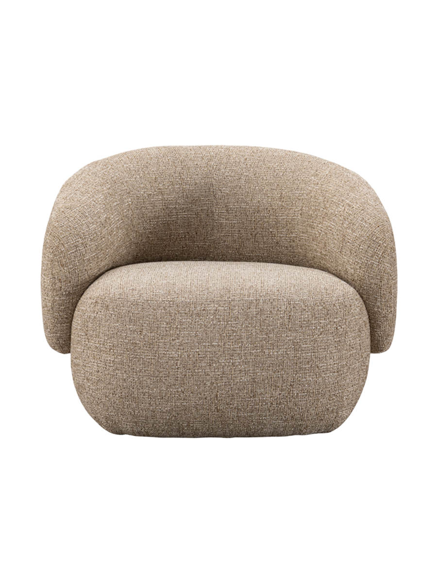 
Poltrona di design «Milano» - Tweed sabbia