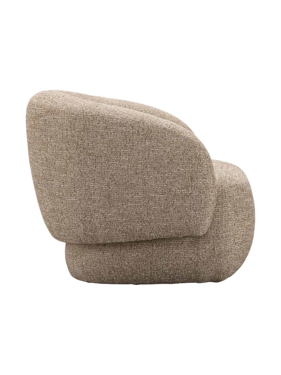
Poltrona di design «Milano» - Tweed sabbia