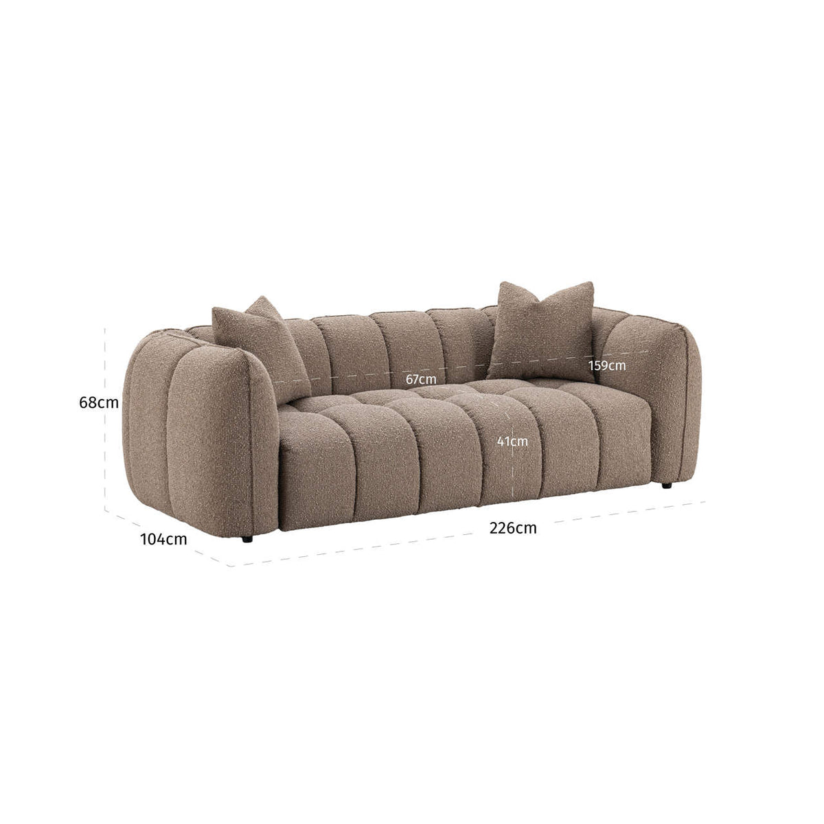 
Divano di design „Hogan“