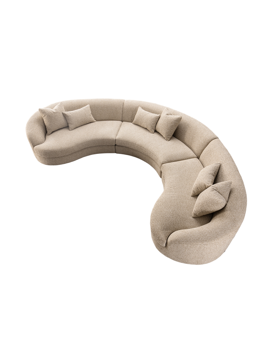 
Divano di design „Morena“, diverse dimensioni - 220 × 410 × 71 cm