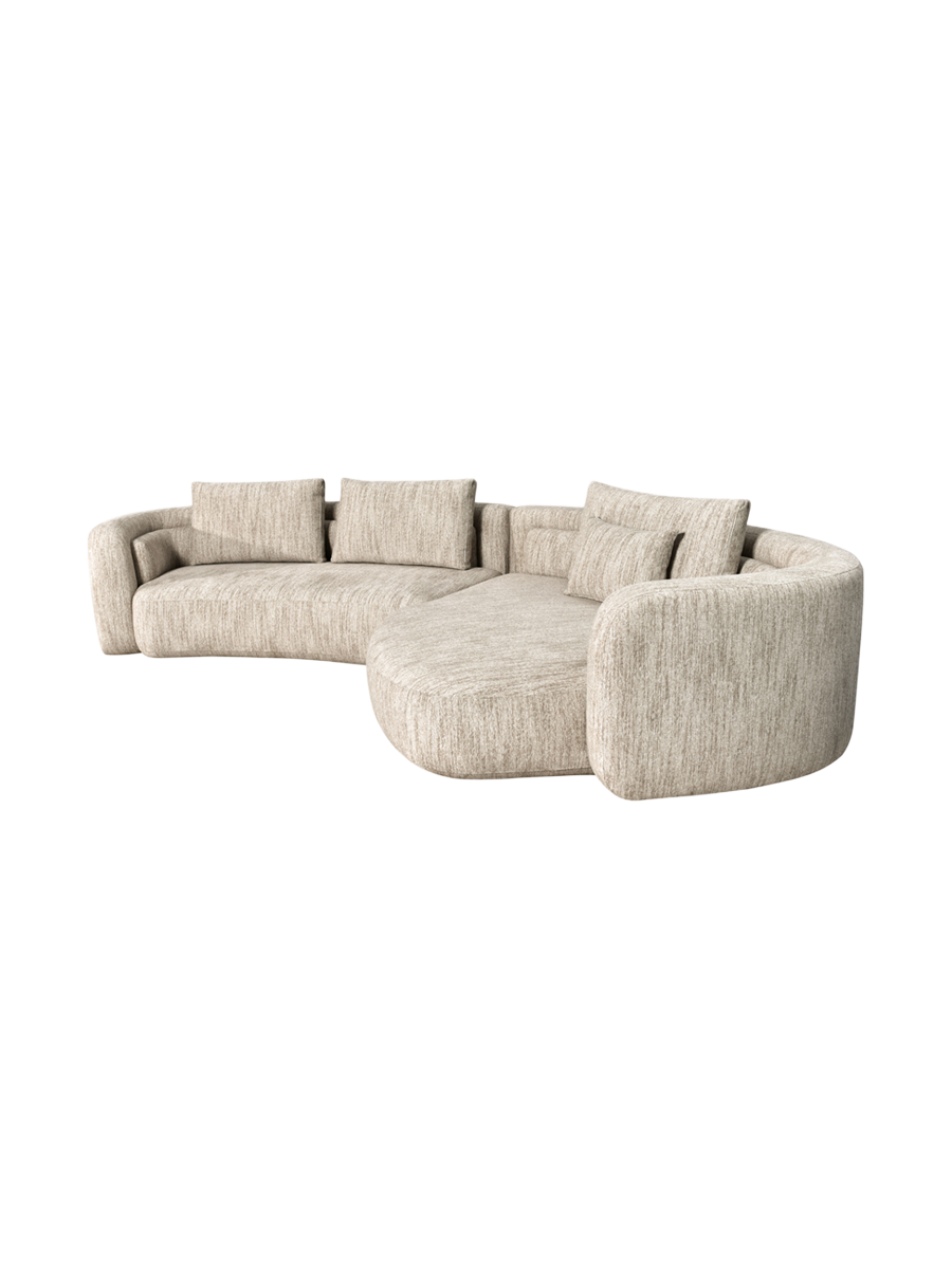 
Divano di design «Angusto» – chaise longue a destra